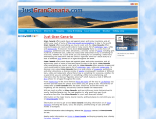 justgrancanaria.com screenshot