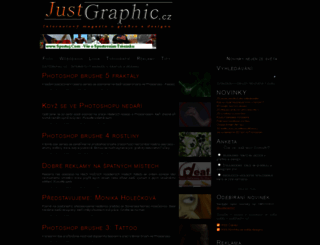 justgraphic.cz screenshot