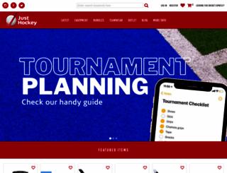 justhockey.co.nz screenshot