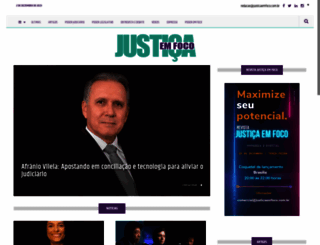 justicaemfoco.com.br screenshot