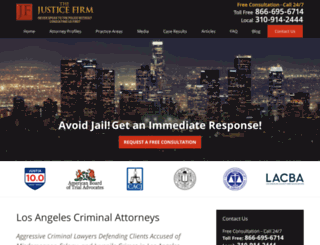 justice-firm.com screenshot