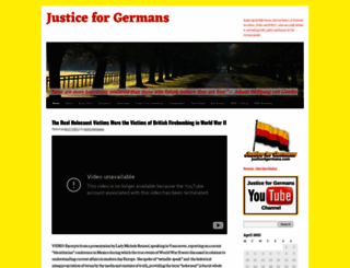 justice4germans.wordpress.com screenshot