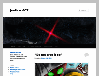 justiceace.wordpress.com screenshot