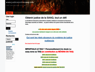 justicecontresaaq.com screenshot