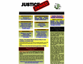 justicedenied.org screenshot