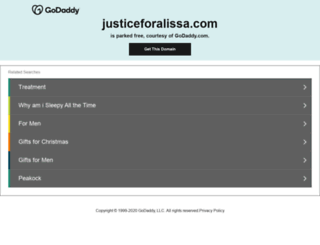 justiceforalissa.com screenshot