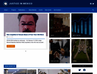 justiceinmexico.org screenshot