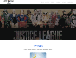 justiceleaguearizona.com screenshot