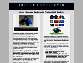 justiceundercover.com screenshot