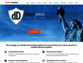 justiceworks.com screenshot