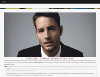 justin-hartley.net screenshot