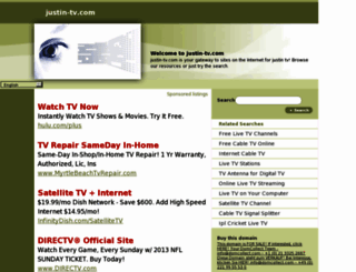 justin-tv.com screenshot