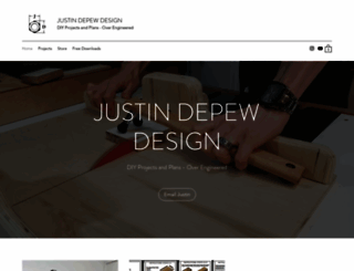 justindepewdesign.com screenshot