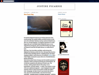 justine-picardie.blogspot.co.uk screenshot