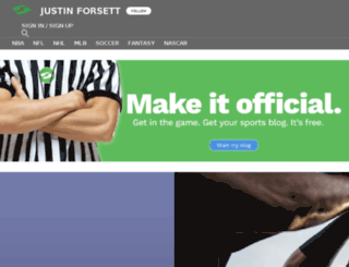 justinforsett.sportsblog.com screenshot