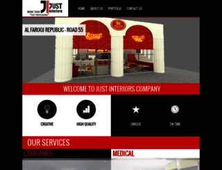 justinteriors-kw.com screenshot