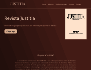 justitia.com.br screenshot