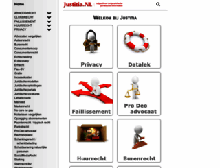 justitia.nl screenshot