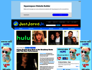 justjaredjr.com screenshot