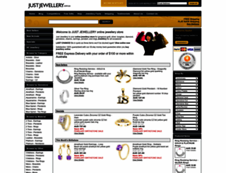 justjewellery.com.au screenshot