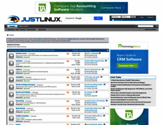 justlinux.com screenshot