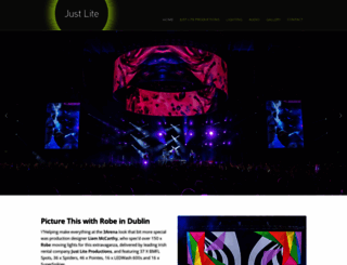 justlite.com screenshot