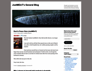 justmeint.wordpress.com screenshot