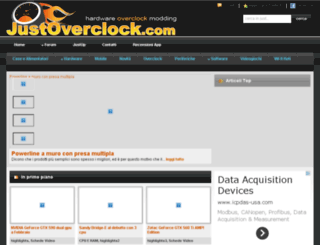 justoverclock.com screenshot