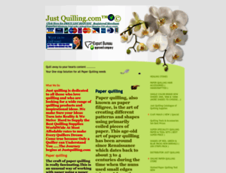 justquilling.com screenshot