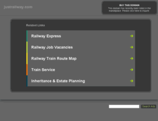 justrailway.com screenshot