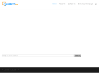 justsayit.com screenshot
