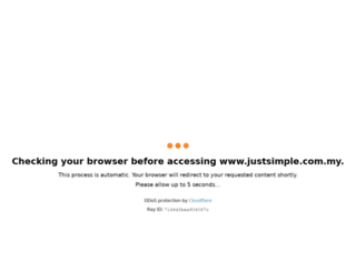 justsimple.com.my screenshot