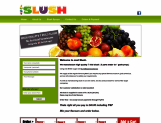 justslush.co.uk screenshot