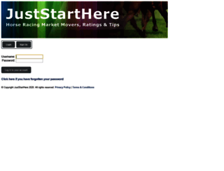 juststarthere.co.uk screenshot