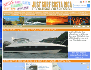 justsurfcostarica.com screenshot