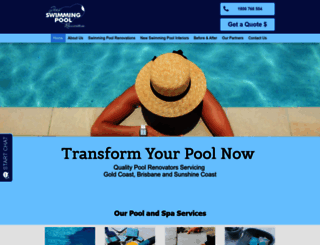 justswimmingpools.com.au screenshot
