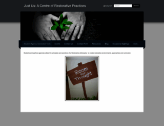 justusrestorativepractices.weebly.com screenshot