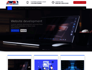 justwebservices.com screenshot