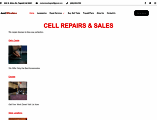 justwirelessaz.com screenshot