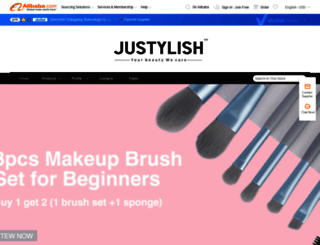 justylishbeauty.en.alibaba.com screenshot