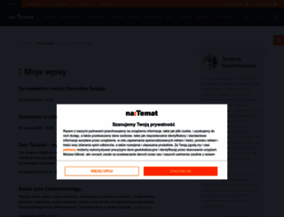 justynanapiorkowska.natemat.pl screenshot