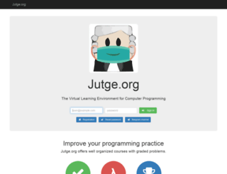 jutge.org screenshot