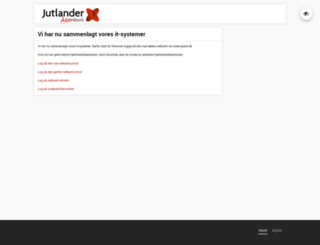 jutlander-netbank.dk screenshot