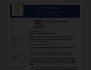 jutta-kamensky.de screenshot