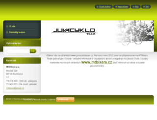 juvacykloteam.cz screenshot