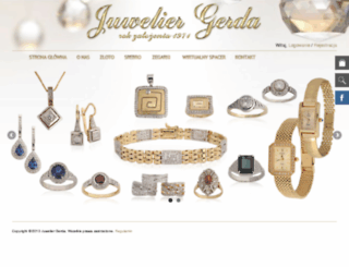 juwelier-gerda.pl screenshot