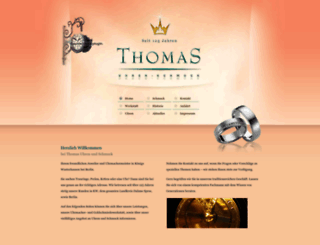 juwelier-thomas.de screenshot