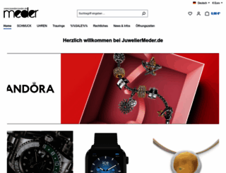 juweliermeder.de screenshot
