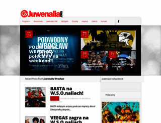 juwenalia.org screenshot