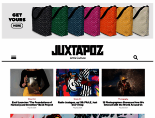 juxtapoz.com screenshot